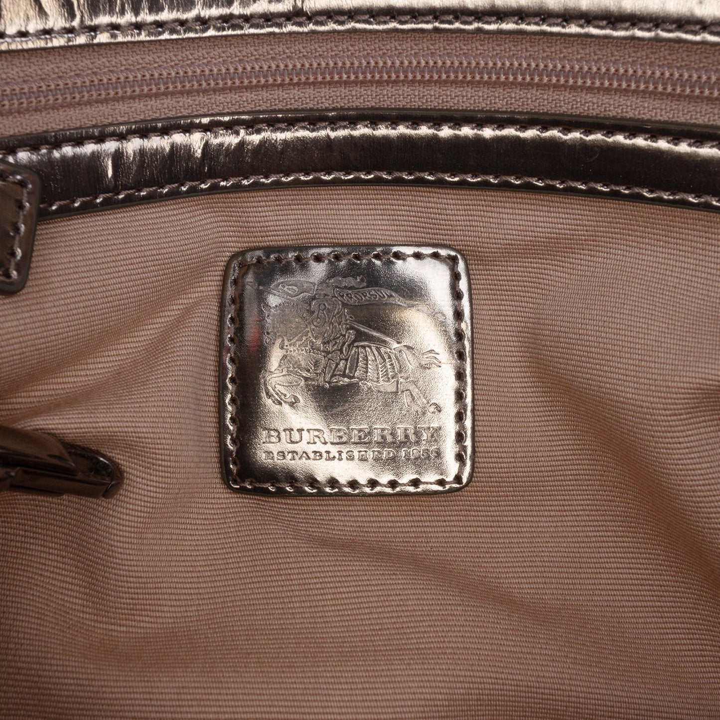 Burberry Small Supernova Check Coated Canvas Canterbury Tote