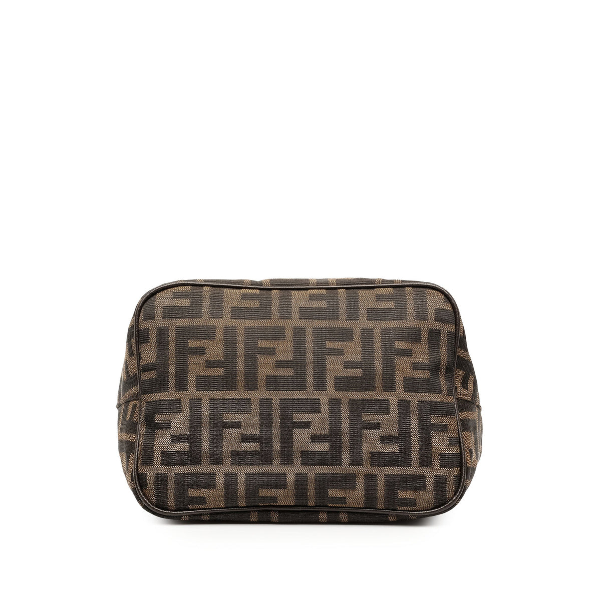 Fendi Zucca Canvas Shoulder Bag