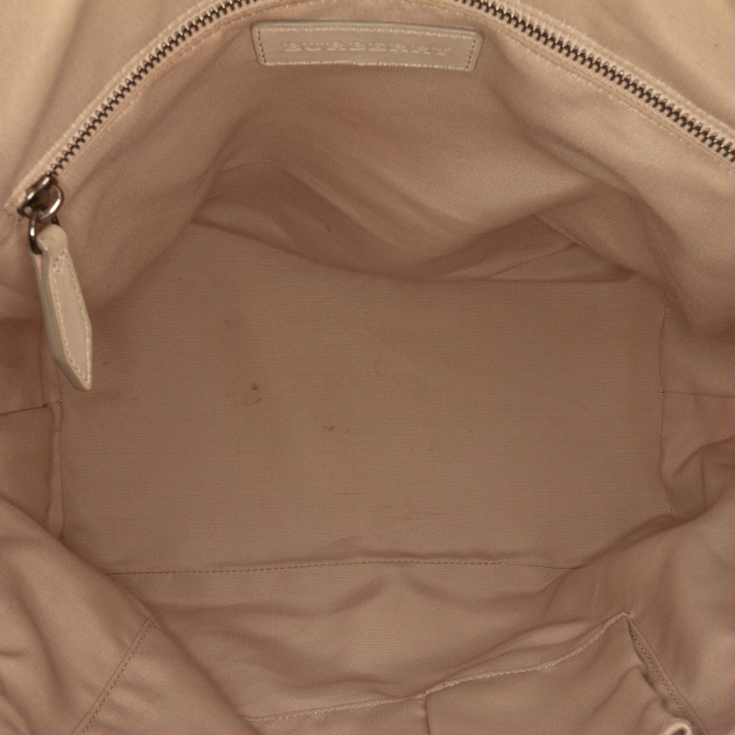 Burberry Leather Whipstitch Tassel Ellers Satchel