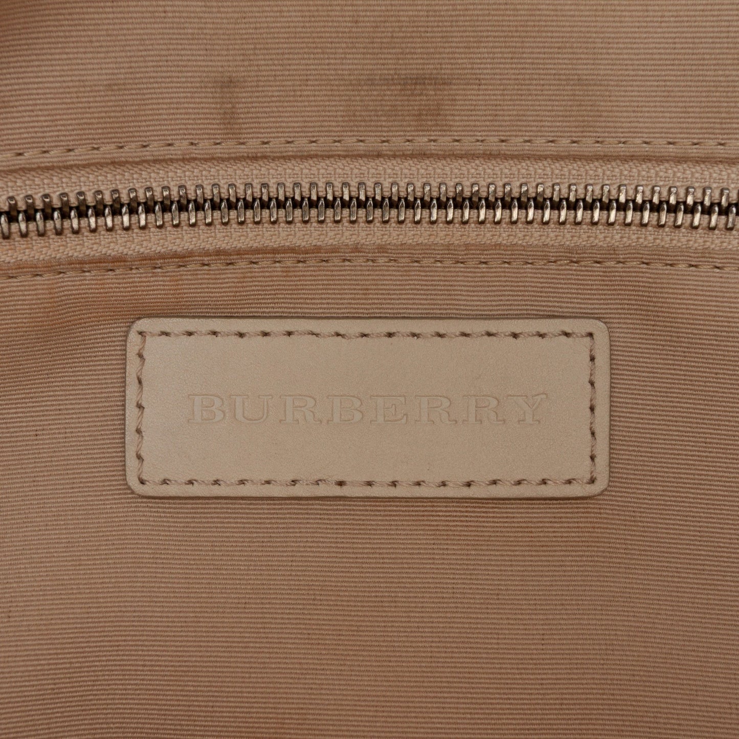 Burberry Leather Whipstitch Tassel Ellers Satchel