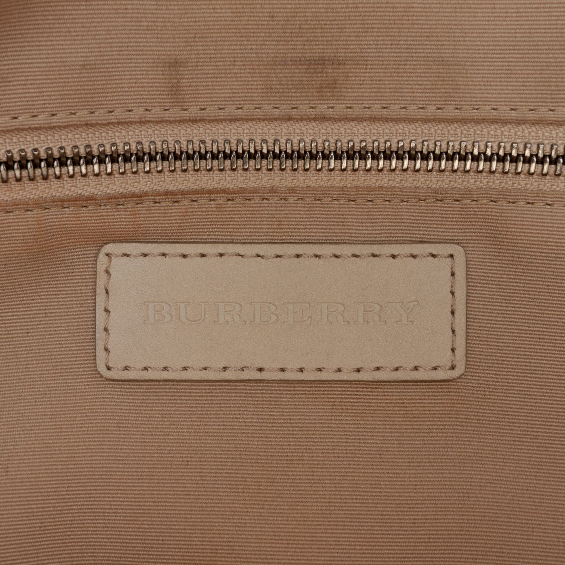 Burberry Leather Whipstitch Tassel Ellers Satchel