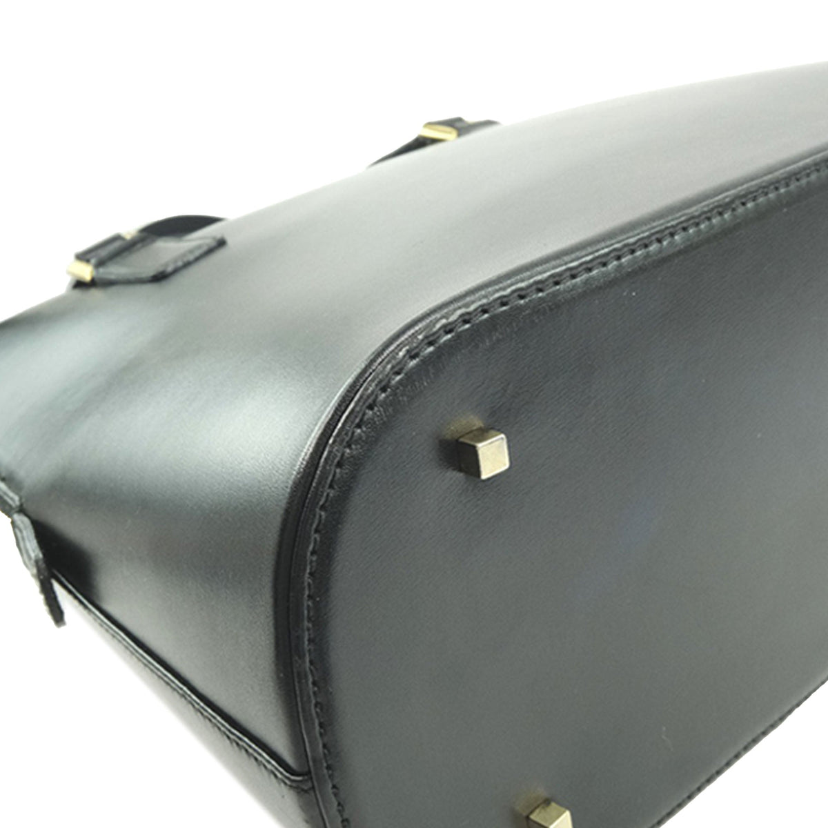 Ferragamo Leather Handbag — Black