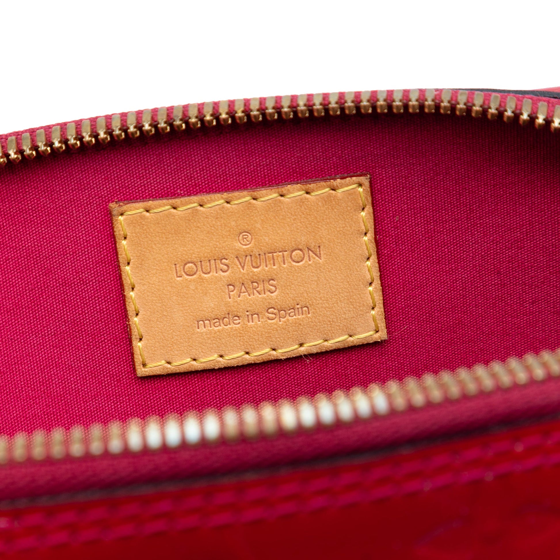 Louis Vuitton Monogram Vernis Alma BB