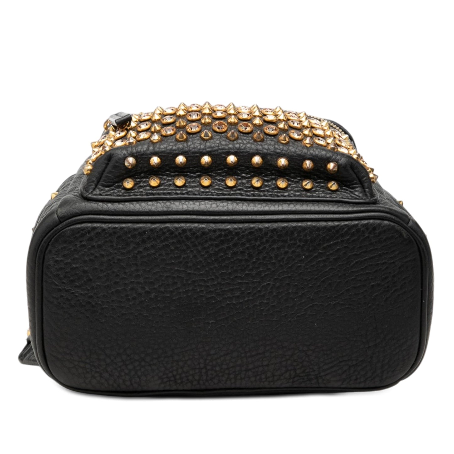 MCM Mini Studded Leather Stark Backpack