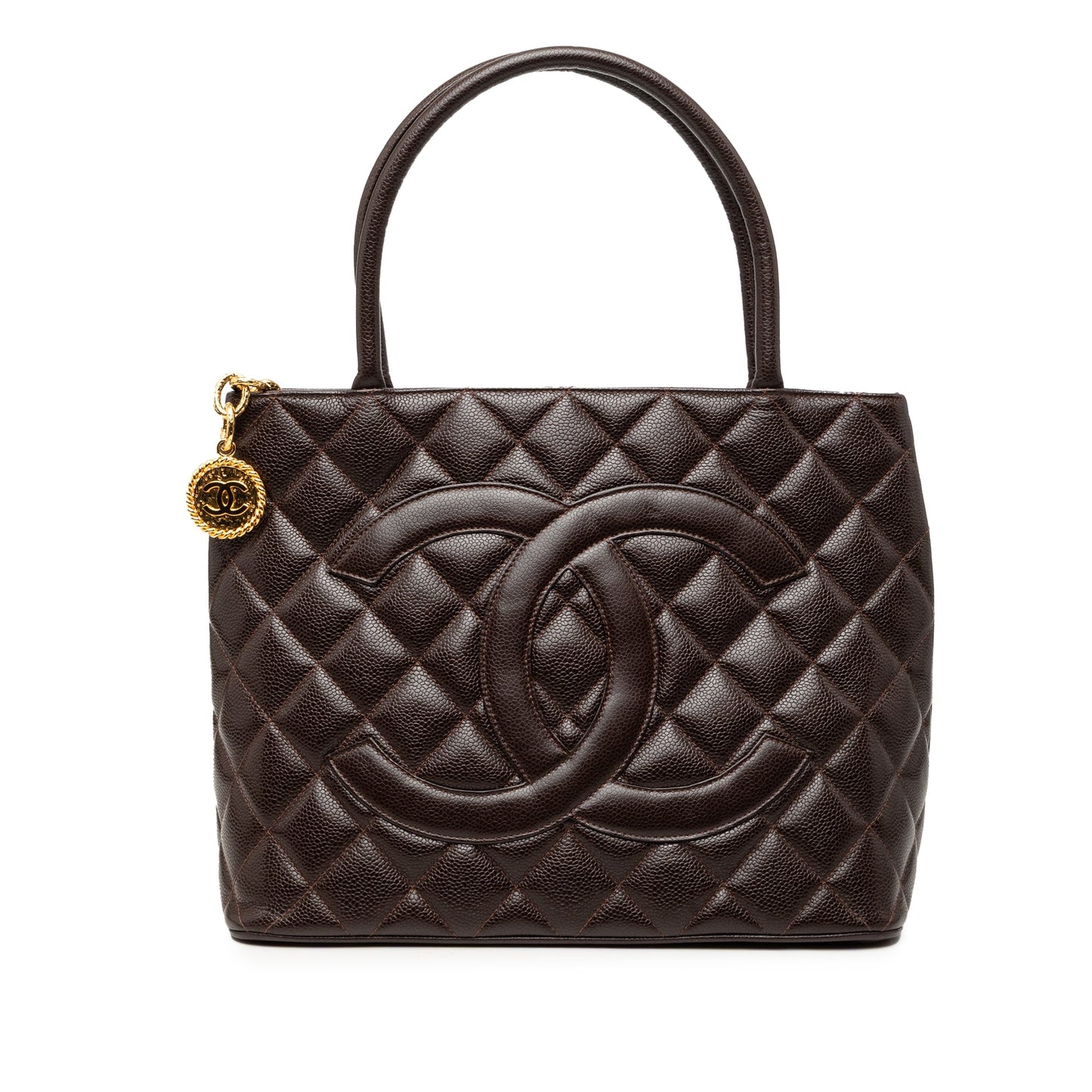 Chanel Caviar Medallion Tote