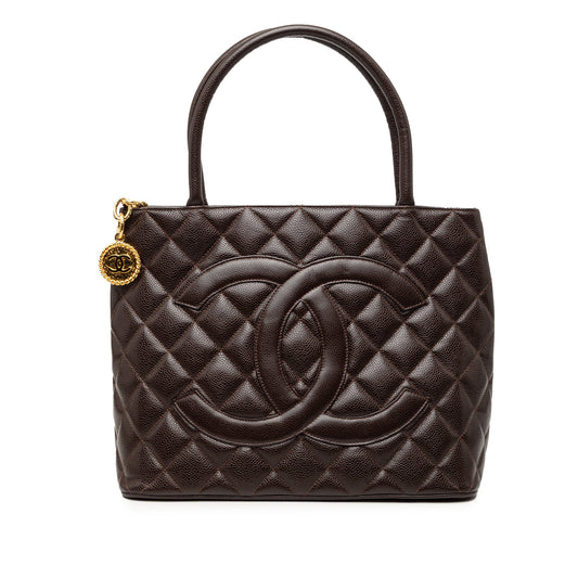 Chanel Caviar Medallion Tote