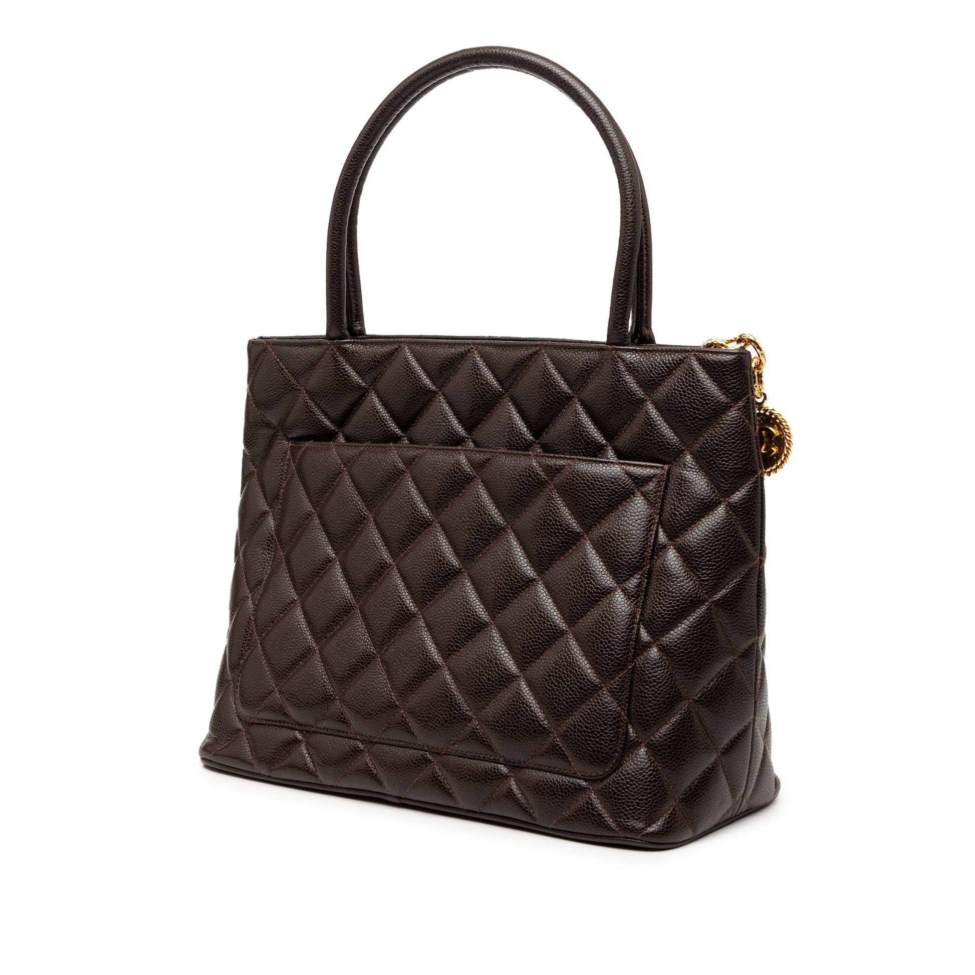Chanel Caviar Medallion Tote