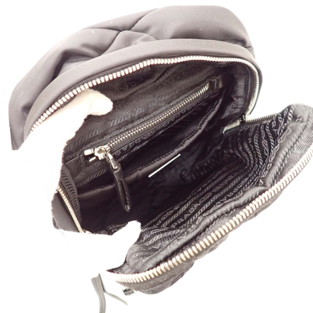 Prada Impuntu Tessuto Sling Backpack