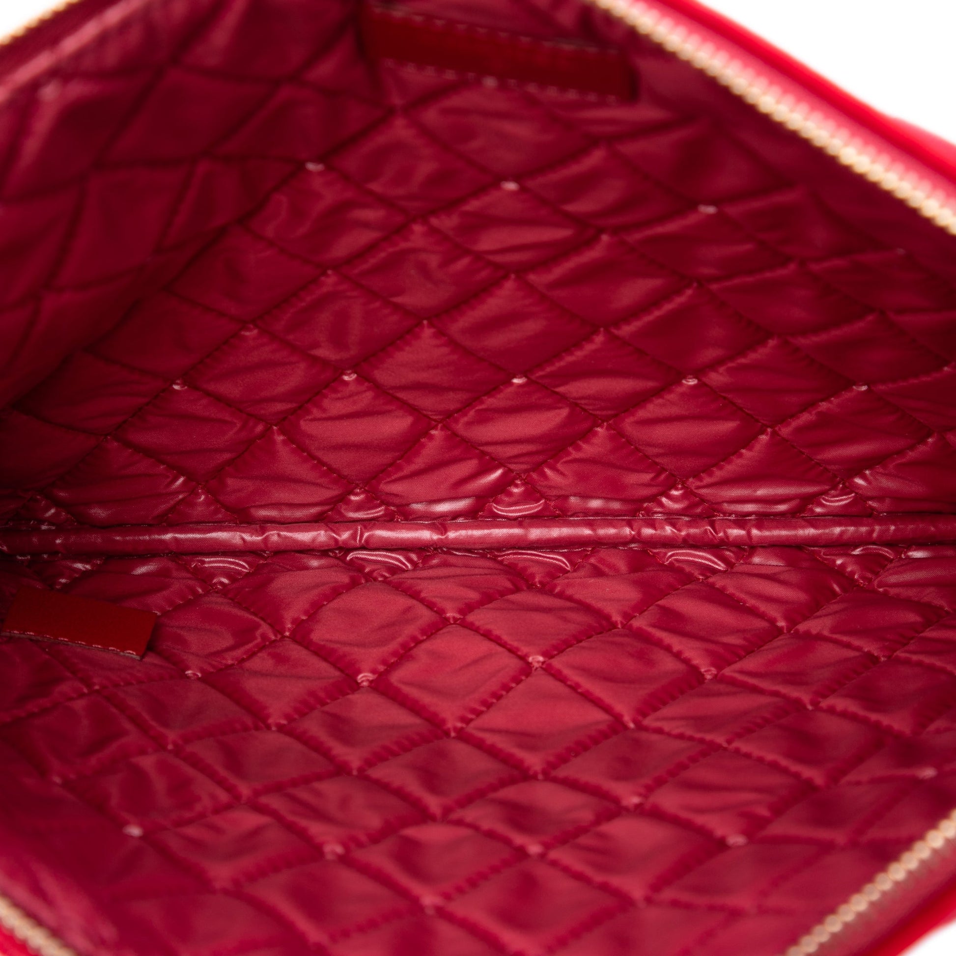 Chanel Medium CC Quilted Velvet O Case Clutch