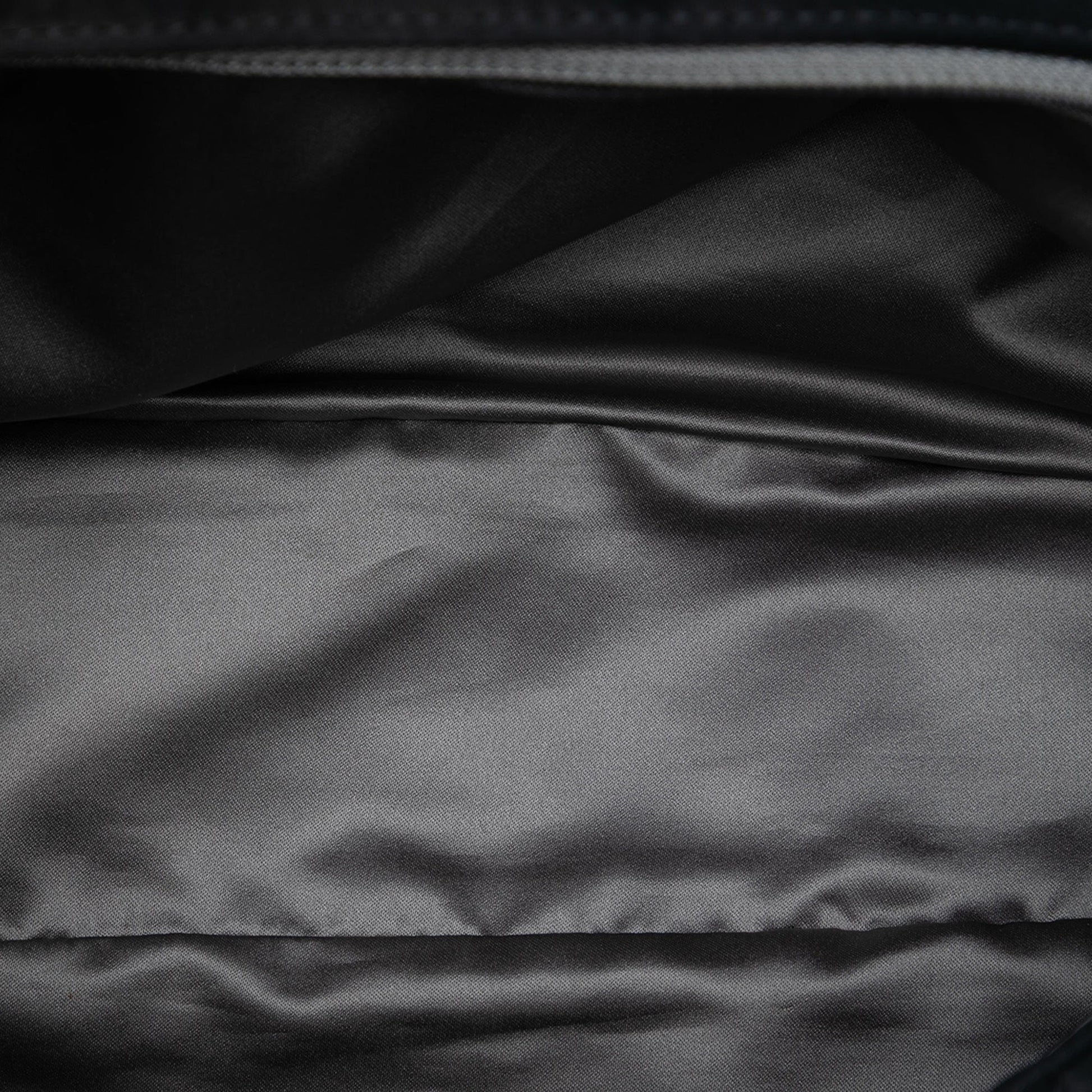 Chanel Extra Large CC Quilted Satin Single Flap