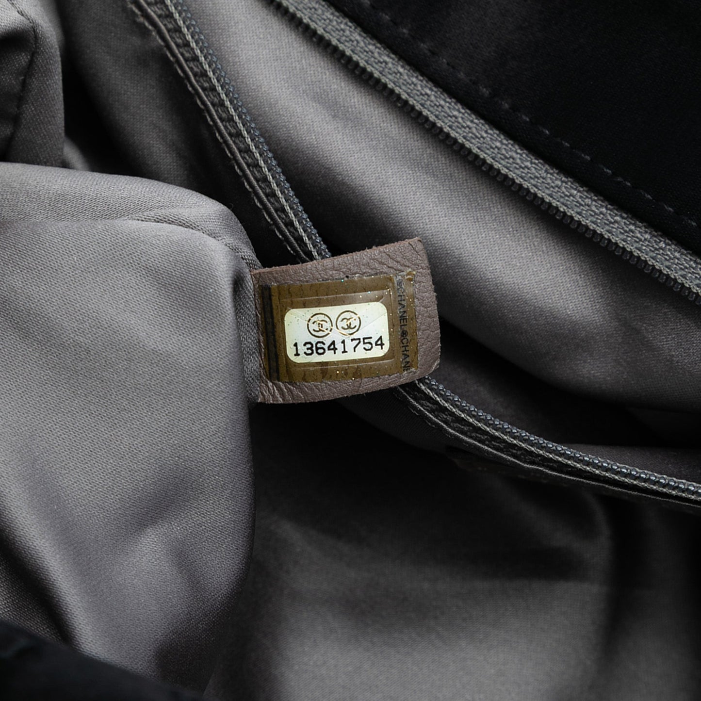 Chanel Extra Large CC Quilted Satin Single Flap