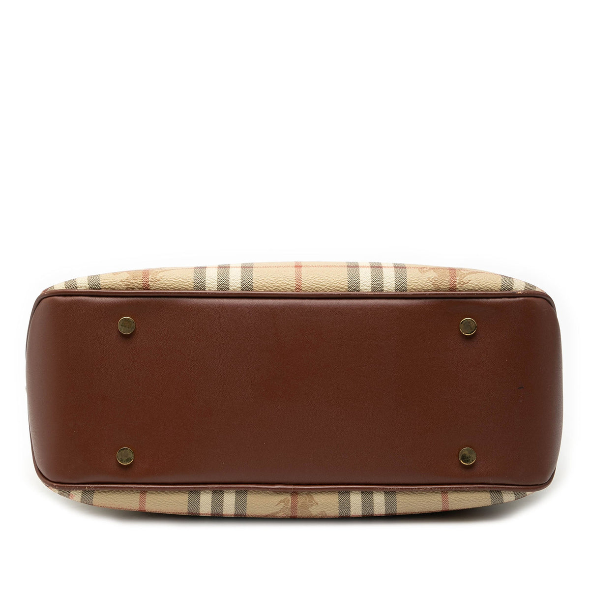 Burberry Haymarket Check Coated Canvas Tote