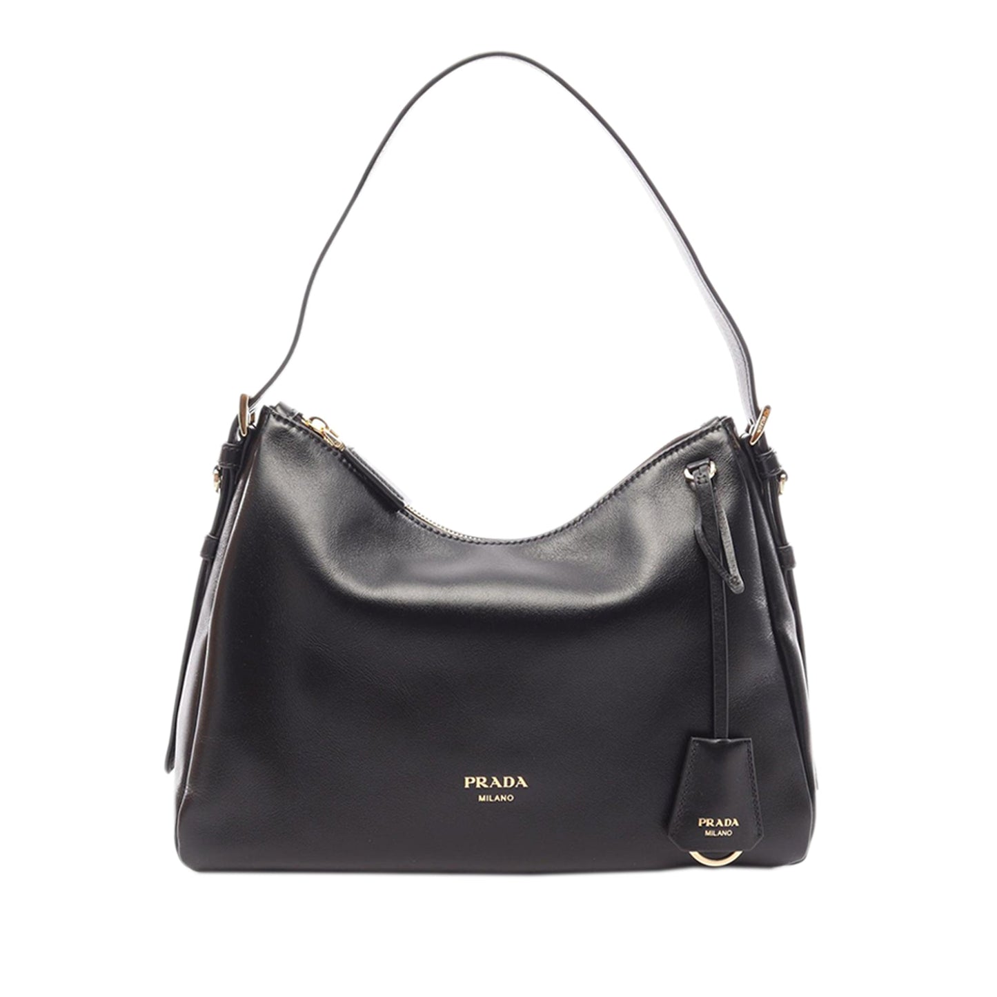Prada Medium Leather Aimee Shoulder Bag