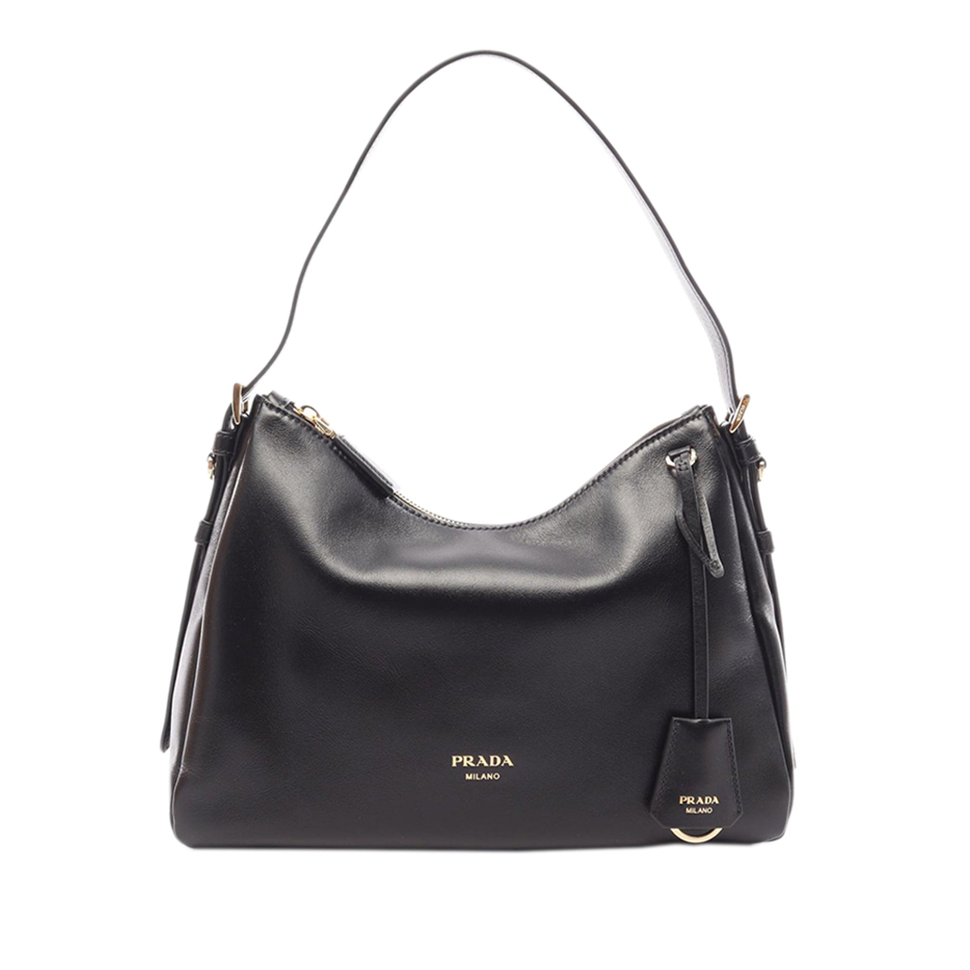 Prada Medium Leather Aimee Shoulder Bag