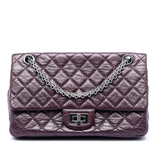 Quilted Aged Calfskin Reissue 2.55 Double Flap 225