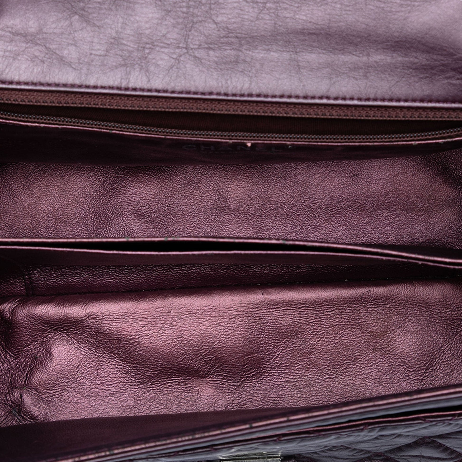 Quilted Aged Calfskin Reissue 2.55 Double Flap 225