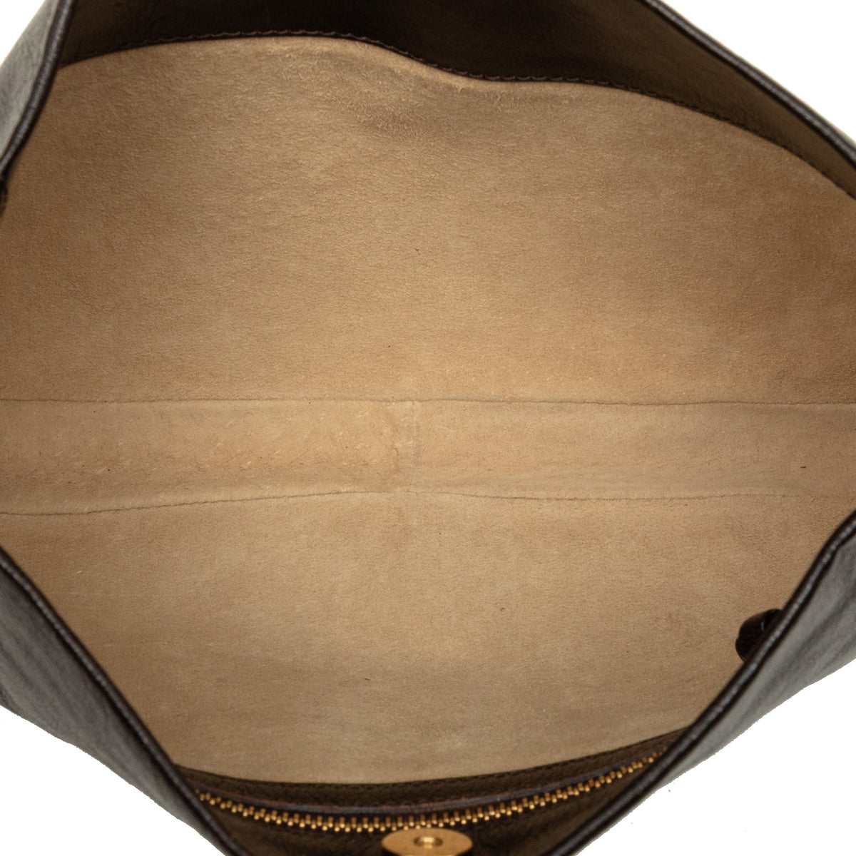 Bottega Veneta Intrecciato Trimmed Nappa Shoulder Bag — Brown