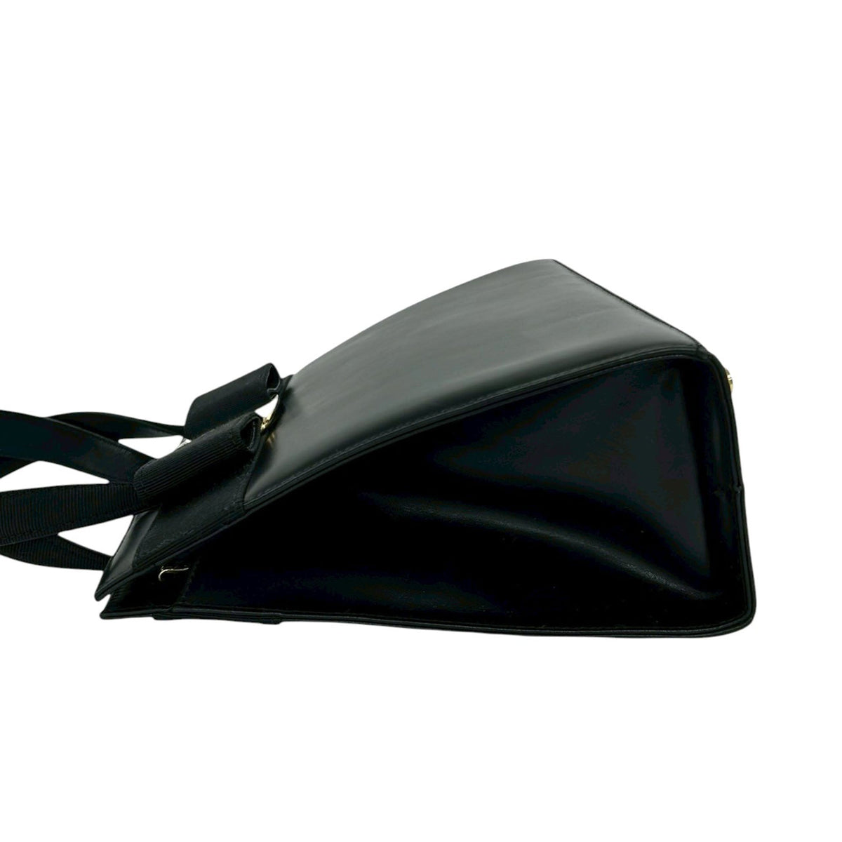 Ferragamo Leather Vara Bow Satchel