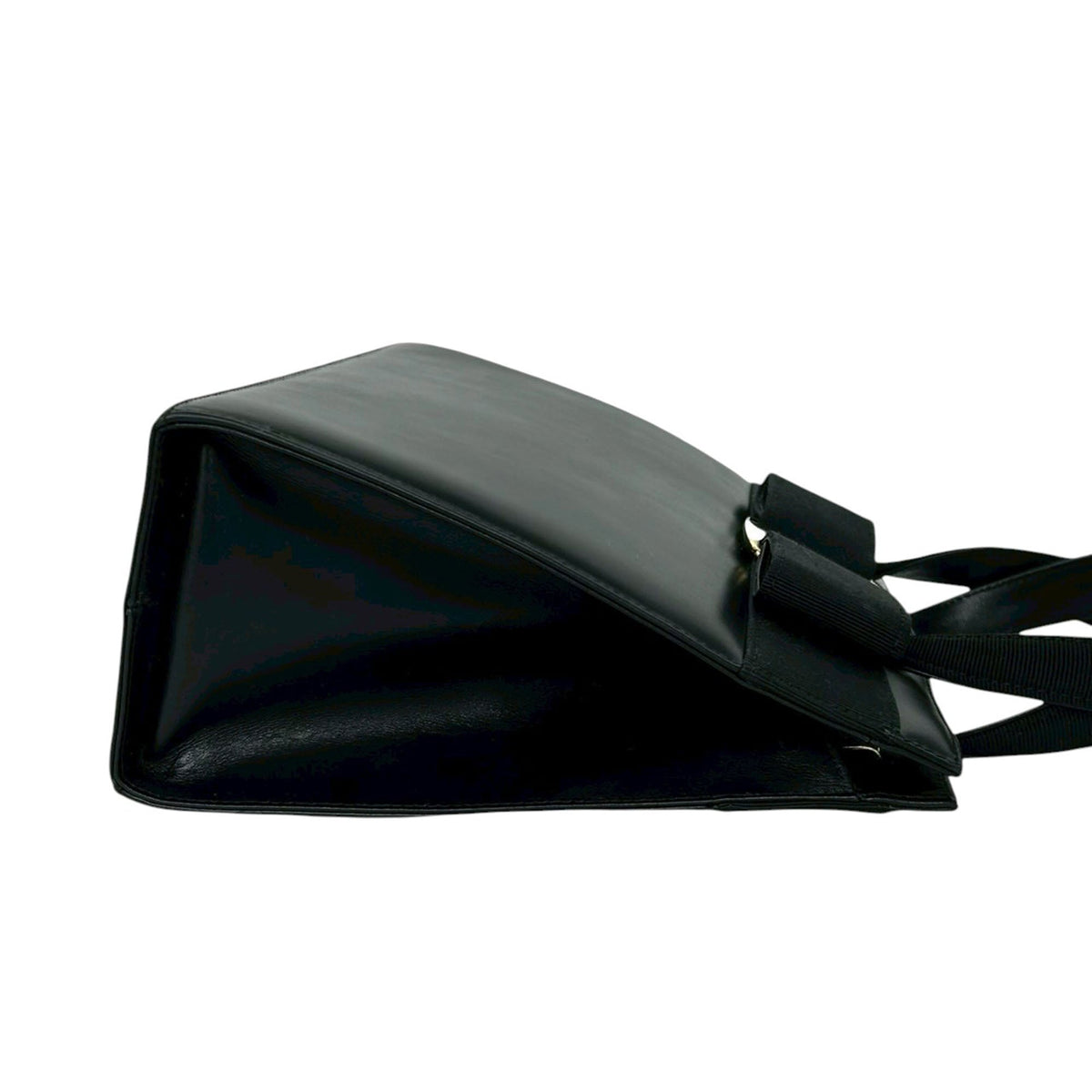 Ferragamo Leather Vara Bow Satchel
