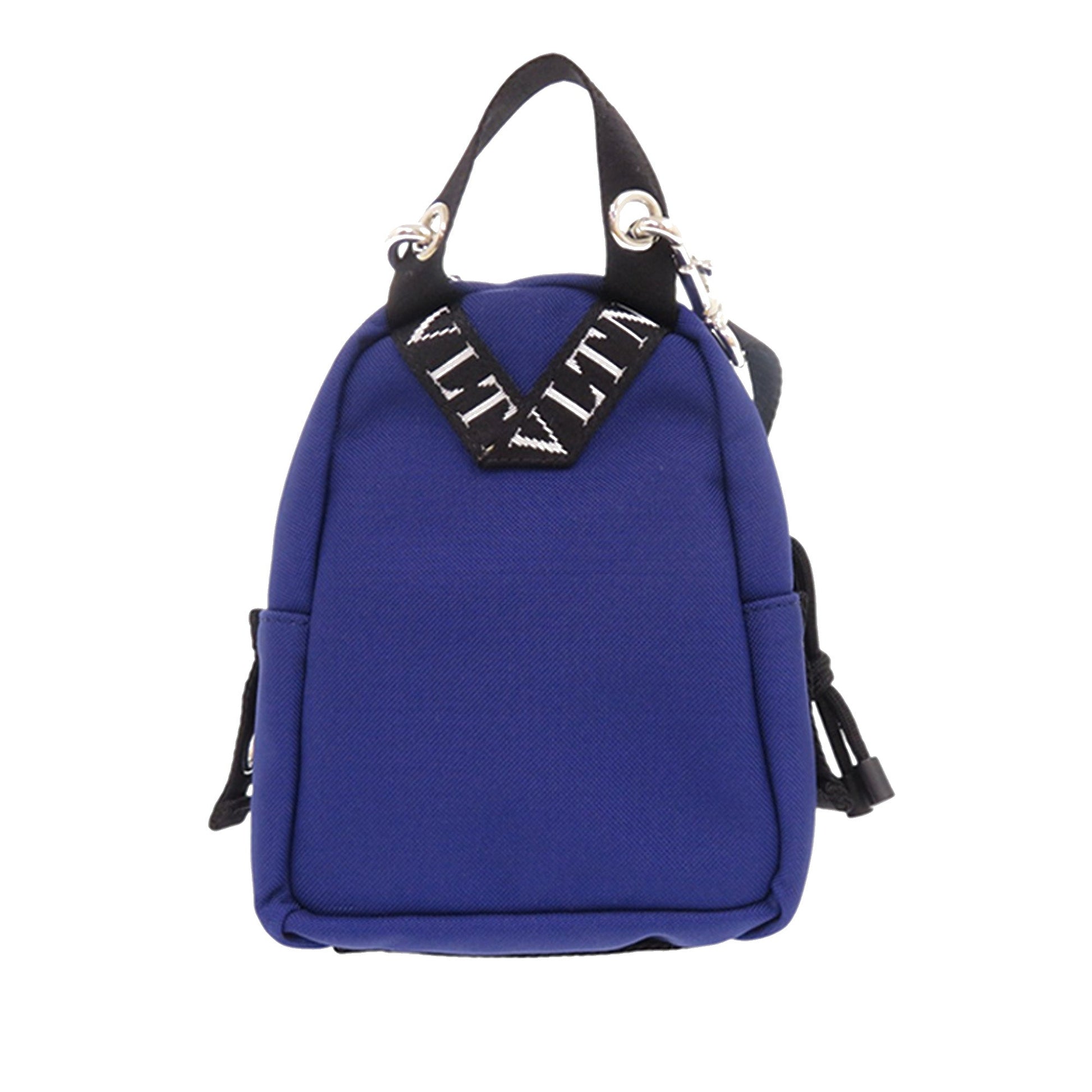 Mini Canvas VLTN Convertible Backpack