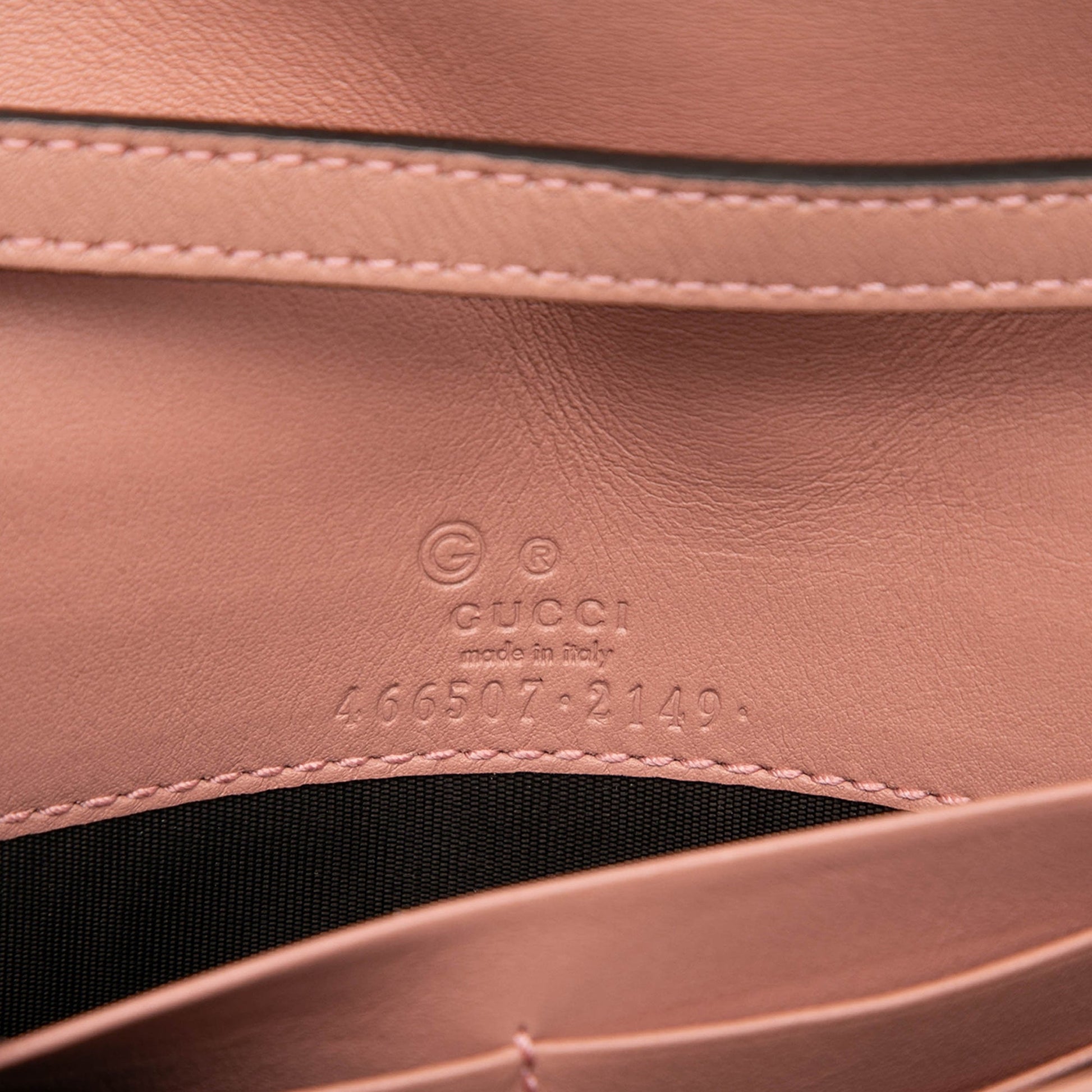 Gucci Microguccissima Wallet on Strap