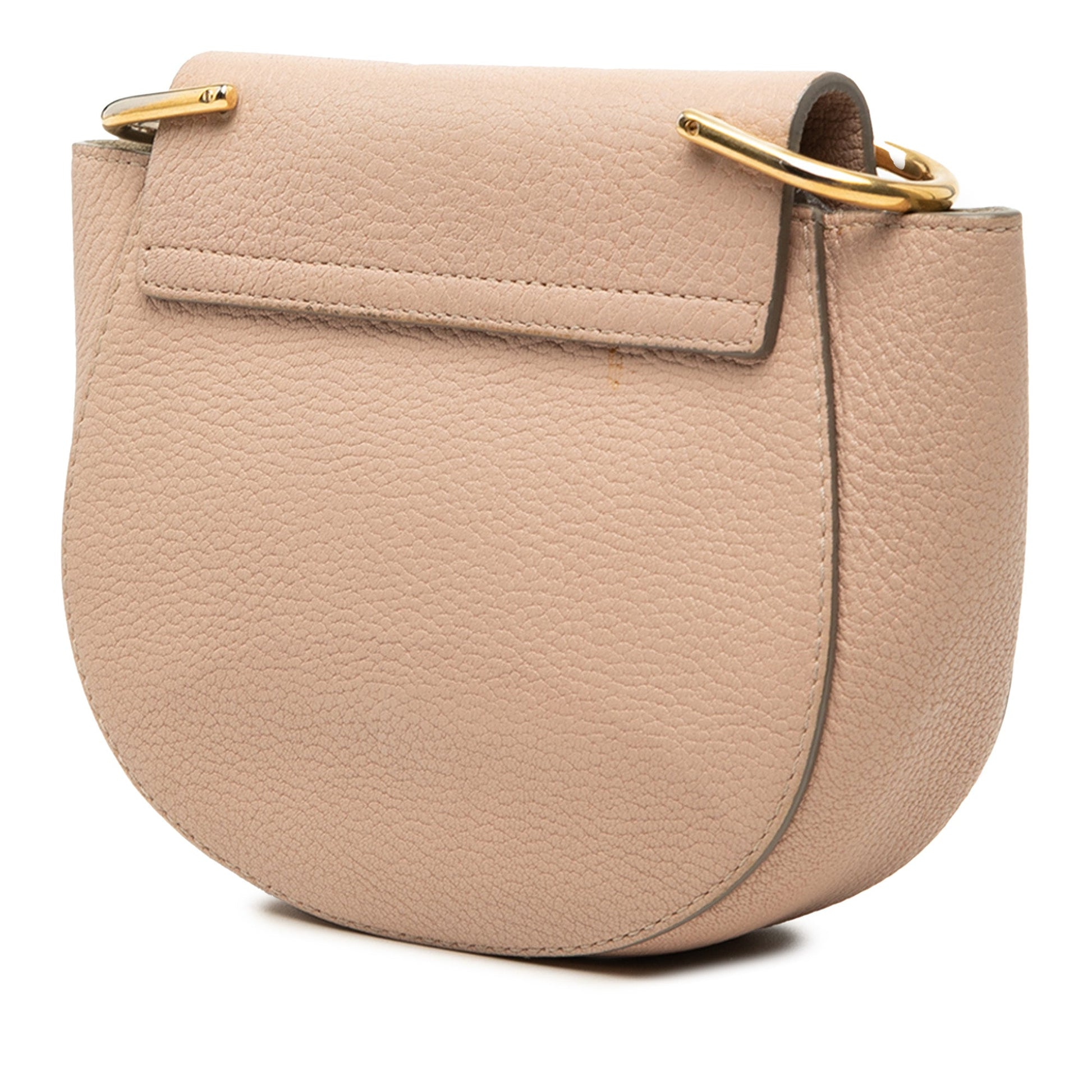 Chloé Mini Grained Lambskin Drew Crossbody