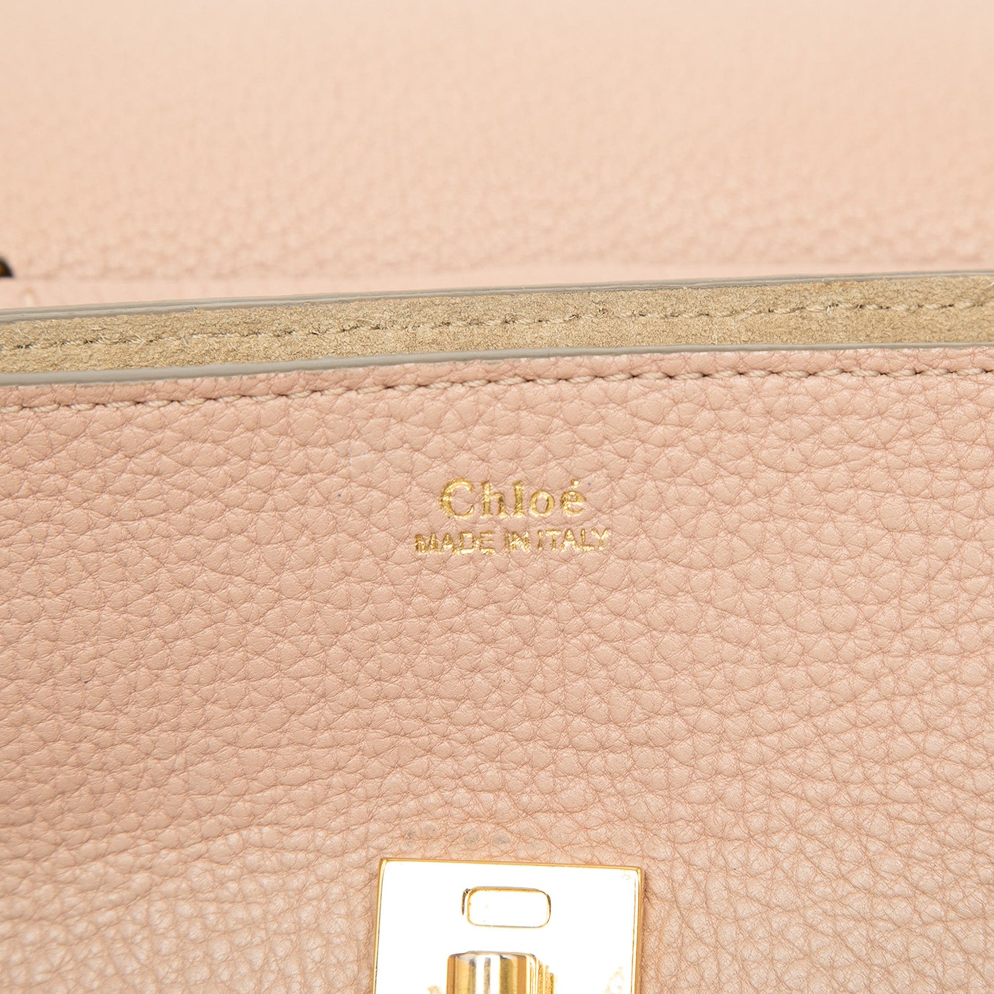 Chloé Mini Grained Lambskin Drew Crossbody