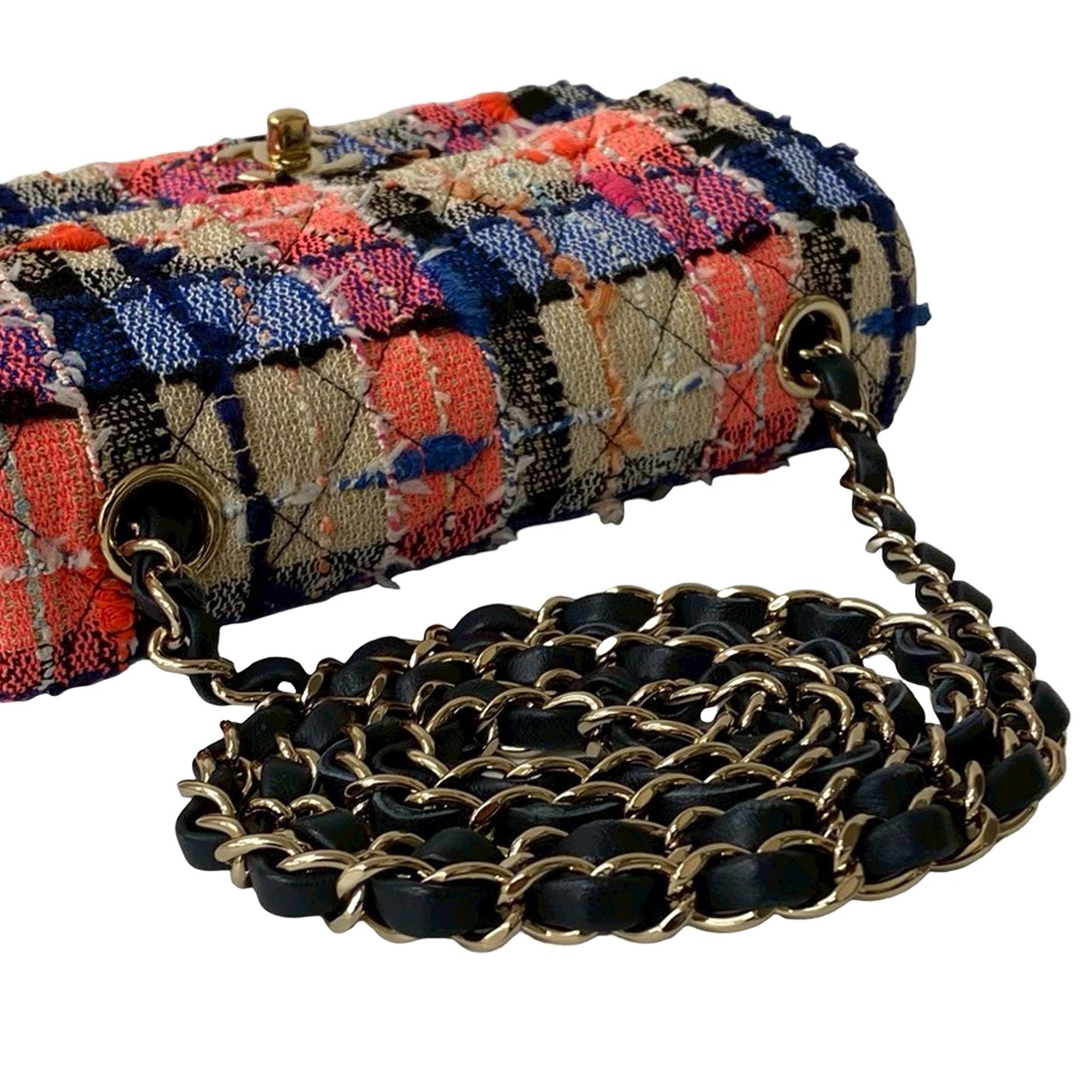 Chanel Small Classic Tweed Single Flap