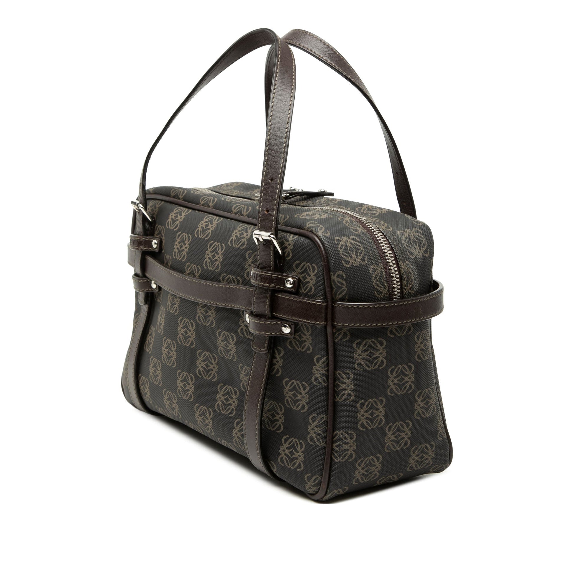 LOEWE Anagram Coated Canvas Handbag
