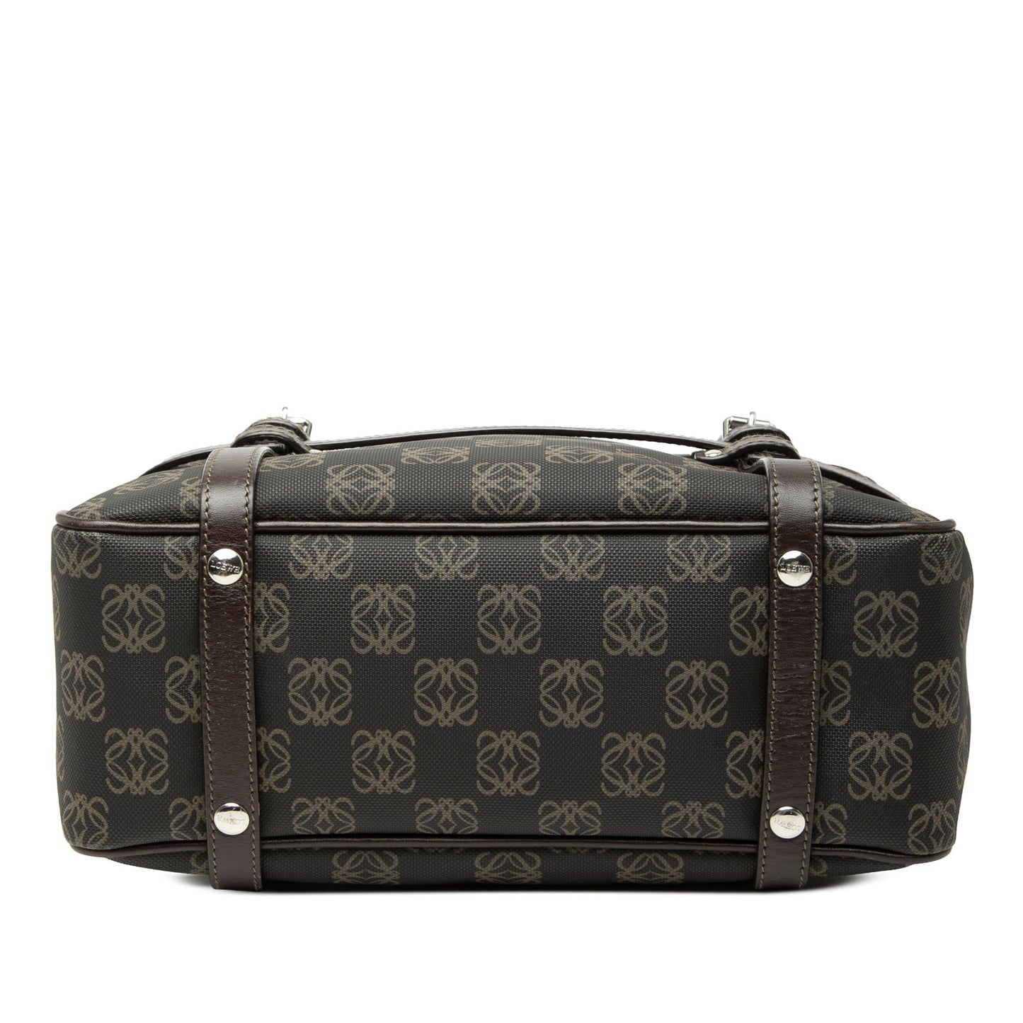 LOEWE Anagram Coated Canvas Handbag
