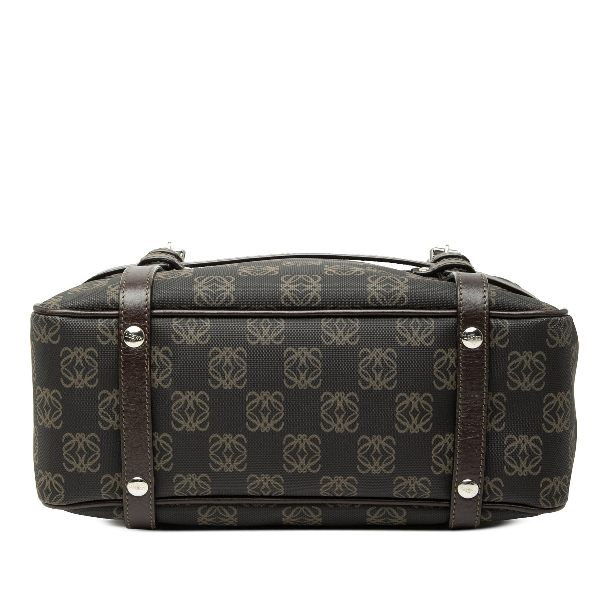 LOEWE Anagram Coated Canvas Handbag