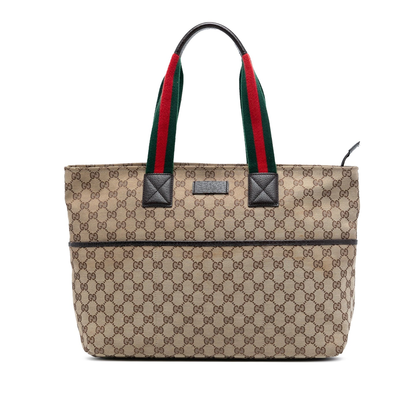 GG Canvas Web Tote