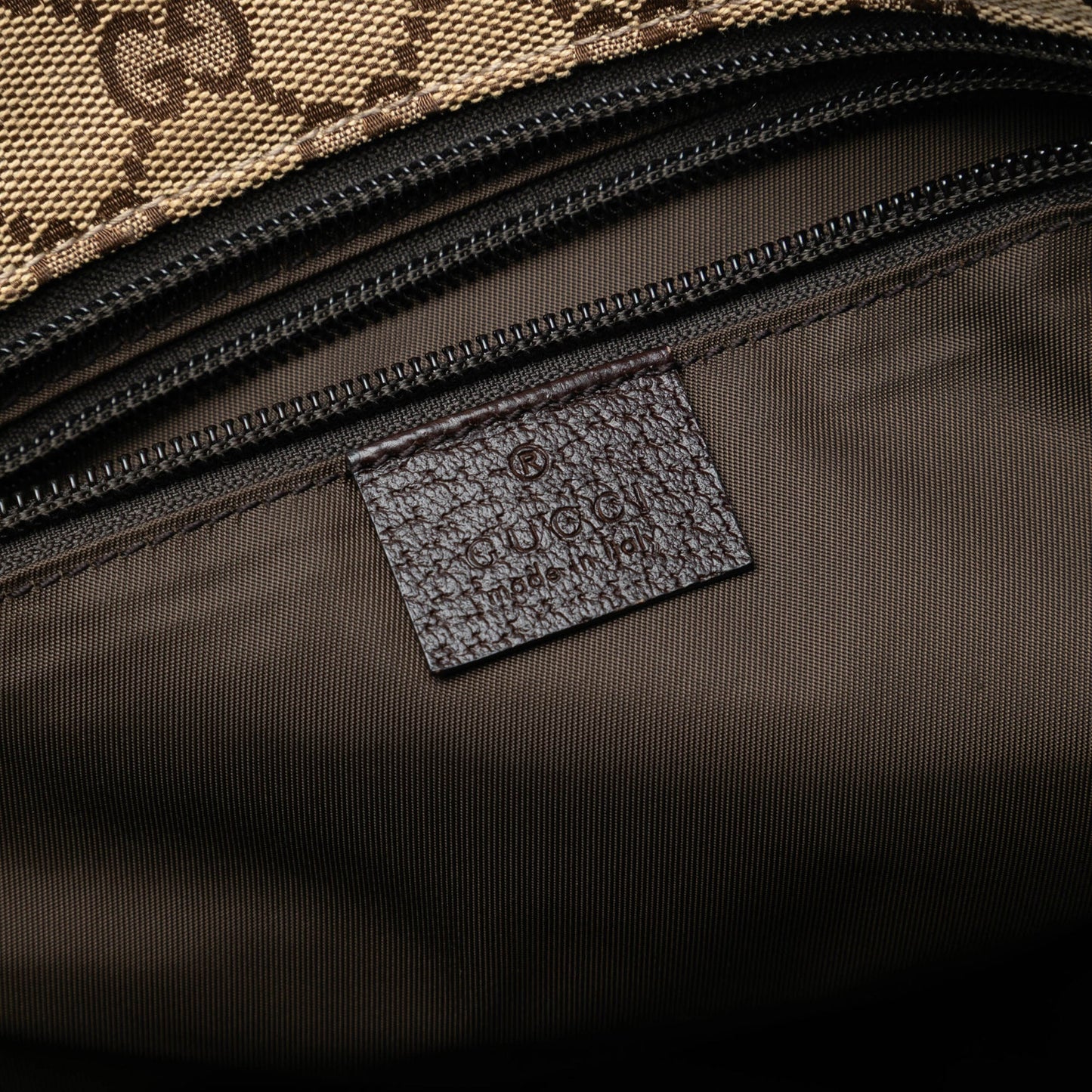 GG Canvas Web Tote