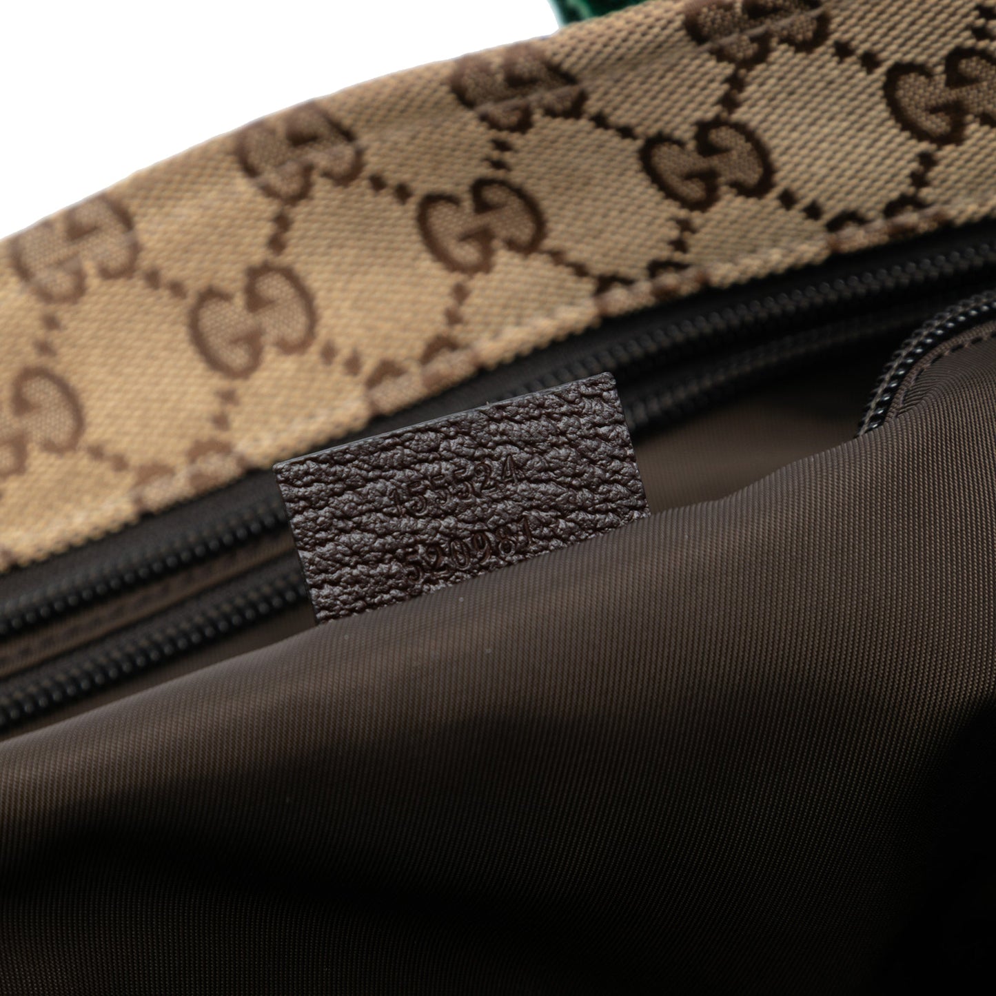 GG Canvas Web Tote