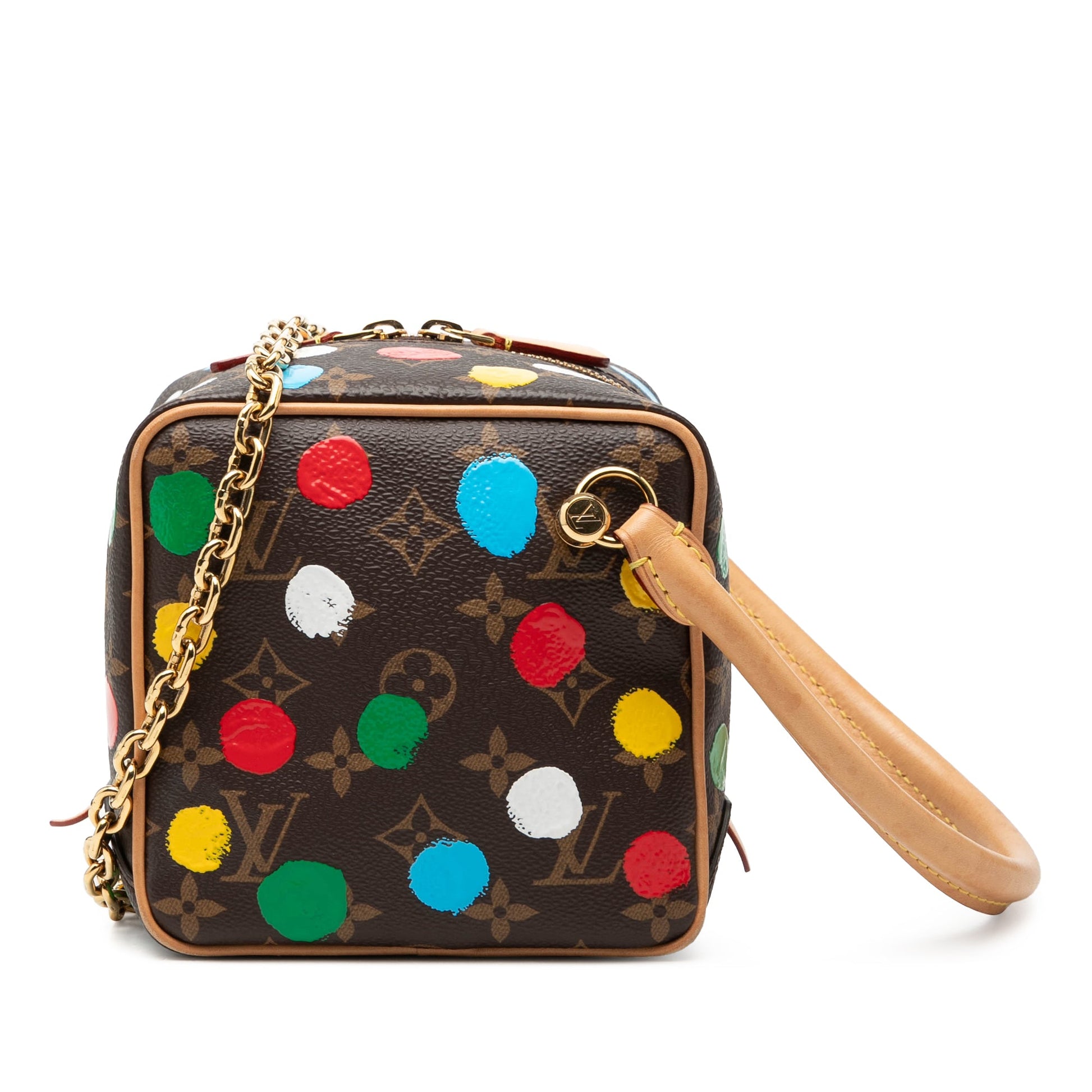 Louis Vuitton Yayoi Kusama Monogram Painted Dots Square Bag