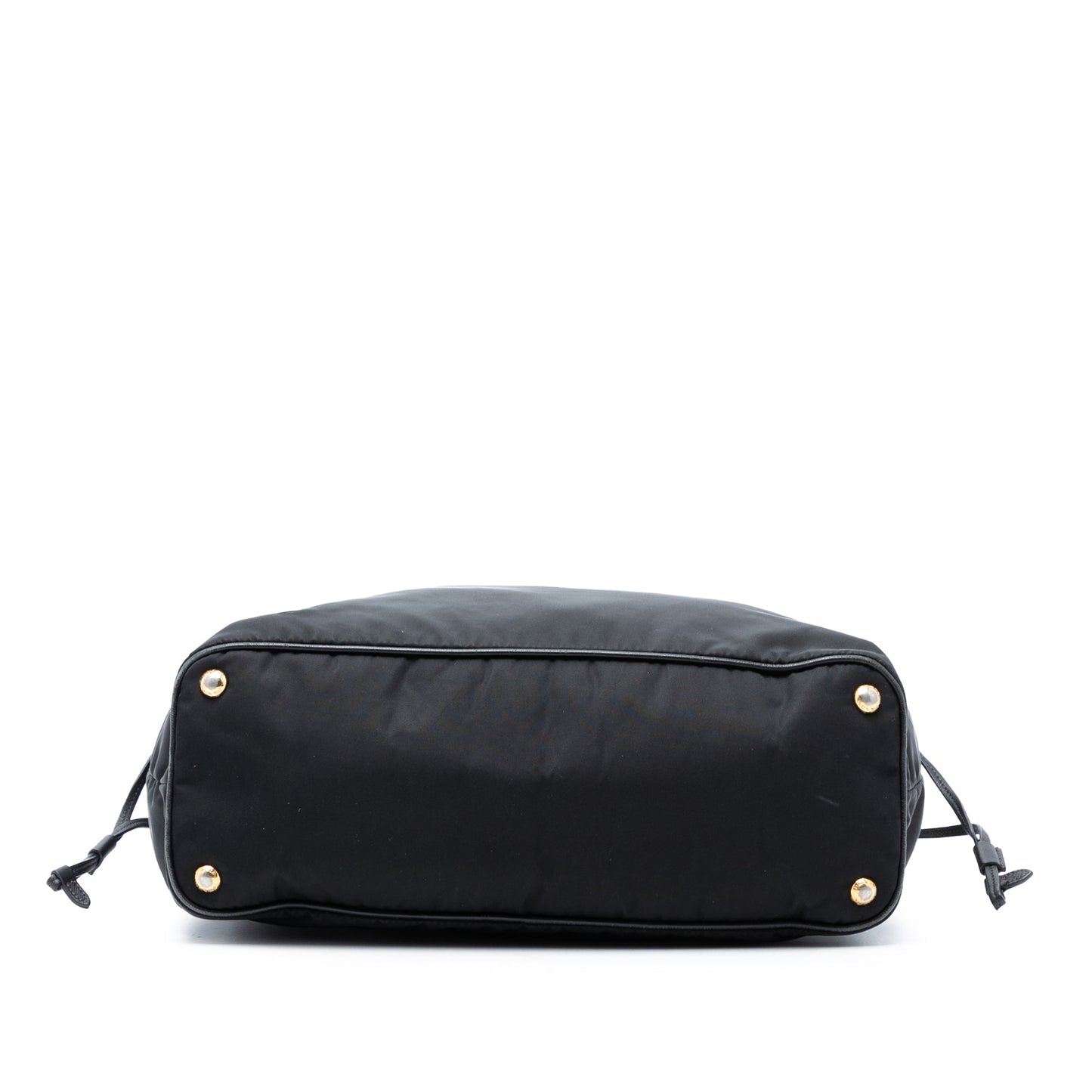 Prada Saffiano Trimmed Tessuto Tote