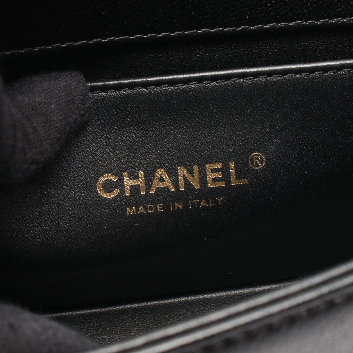 Chanel Small Chevron Caviar Boy Flap