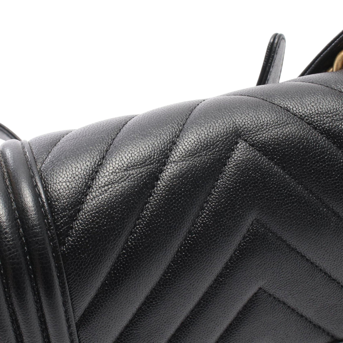 Chanel Small Chevron Caviar Boy Flap