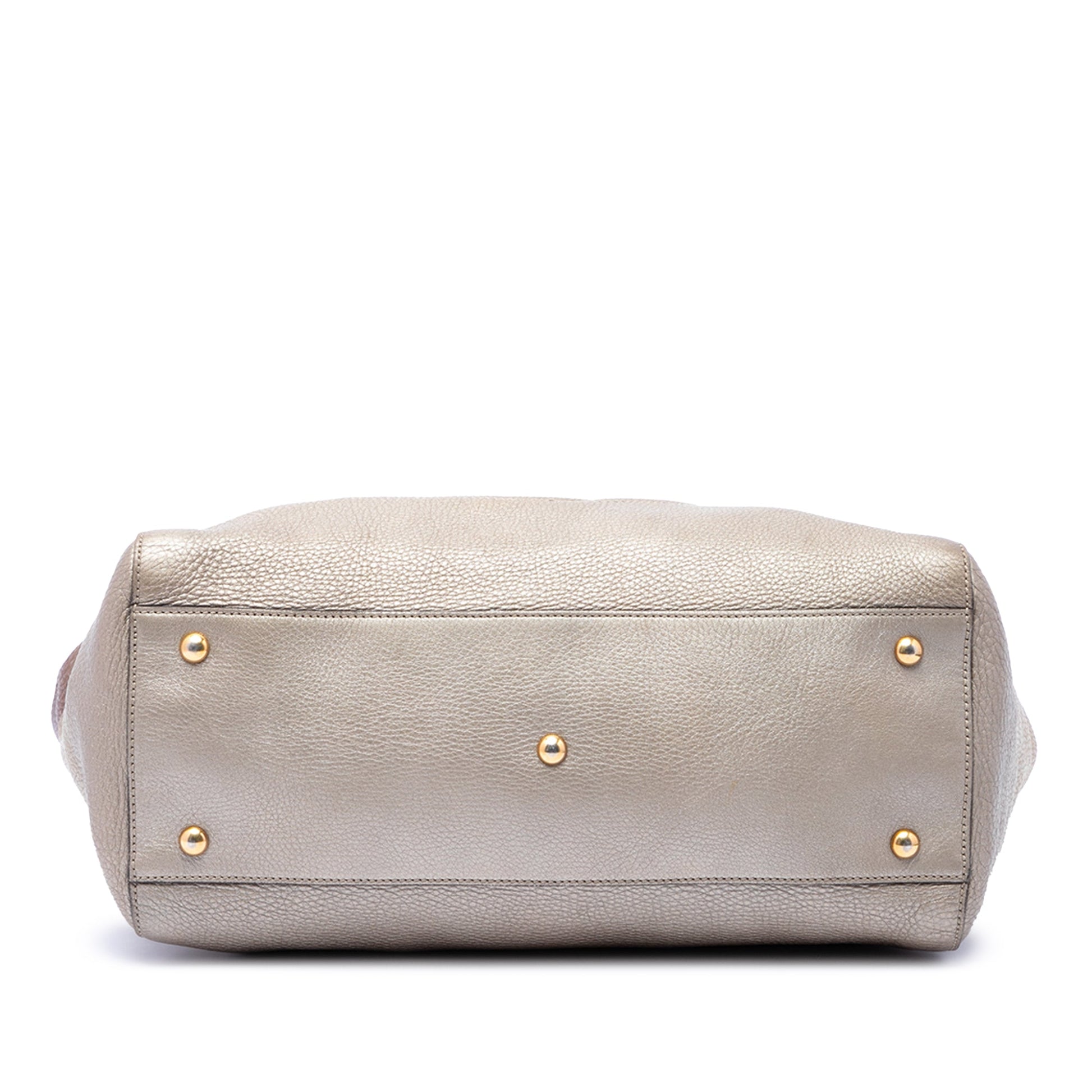 Gucci Medium Ombre Pebbled Calfskin Soho Cellarius Tote