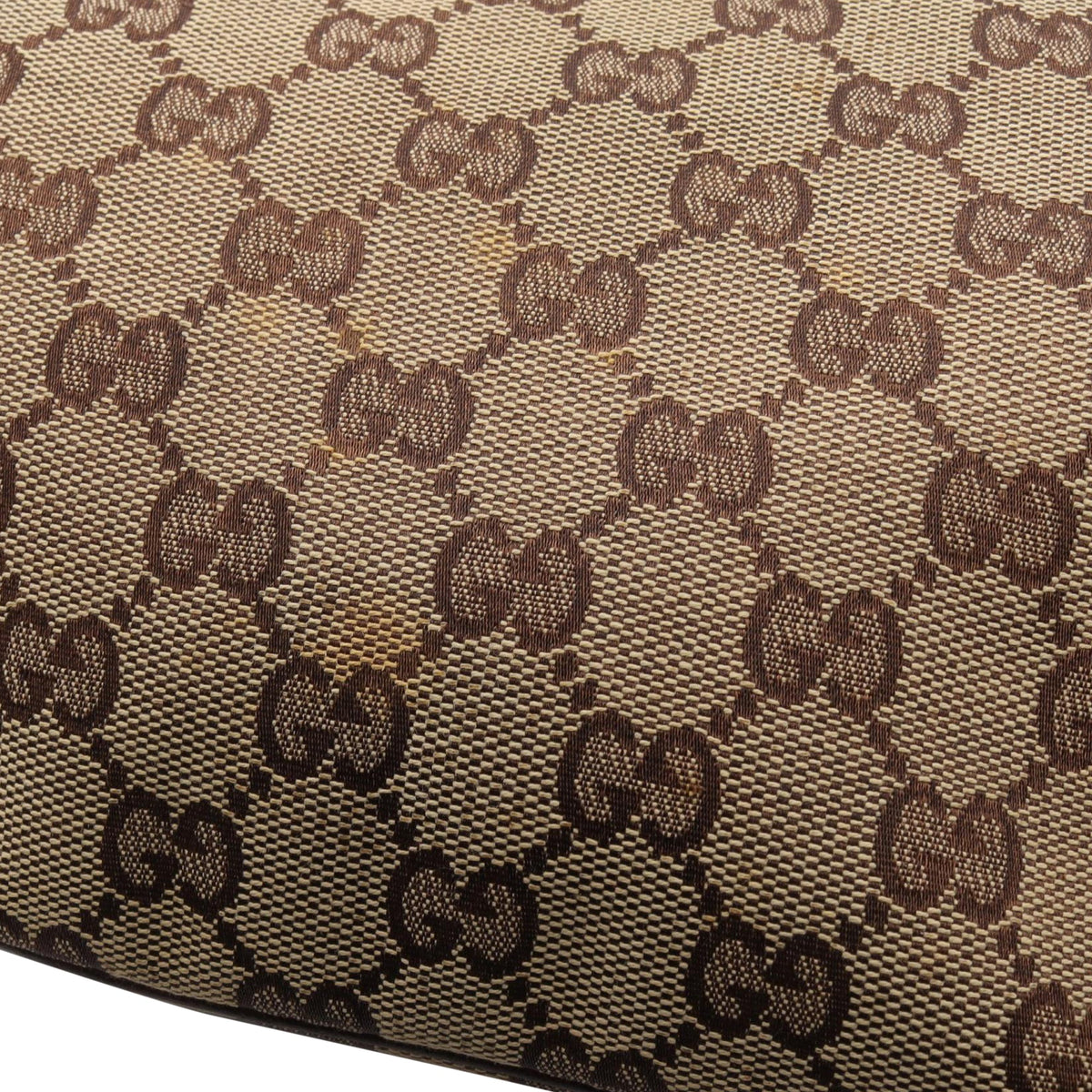 Gucci GG Canvas Abbey D Ring Crossbody — Beige