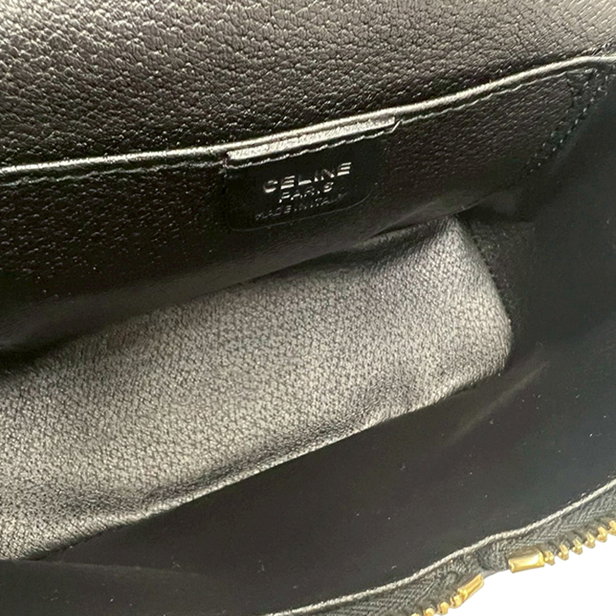 Celine Macadam Coated Canvas Vanity Bag