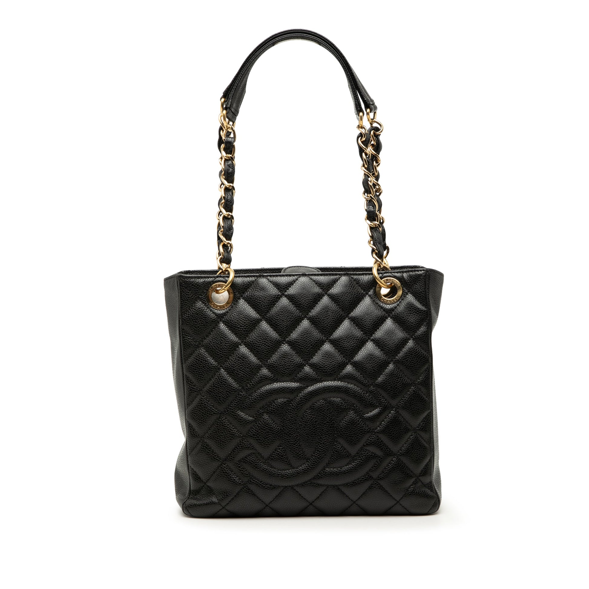 Chanel Caviar Petite Shopping Tote