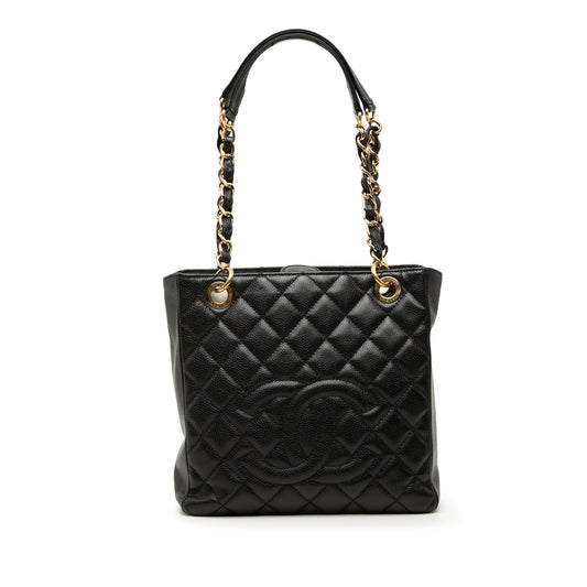 Chanel Caviar Petite Shopping Tote