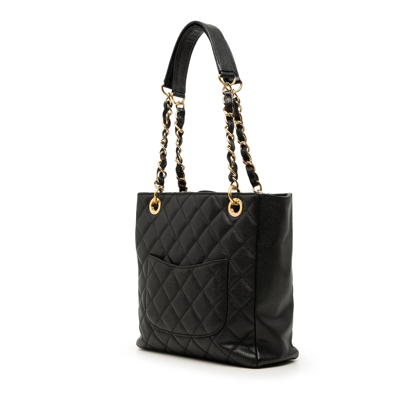 Chanel Caviar Petite Shopping Tote
