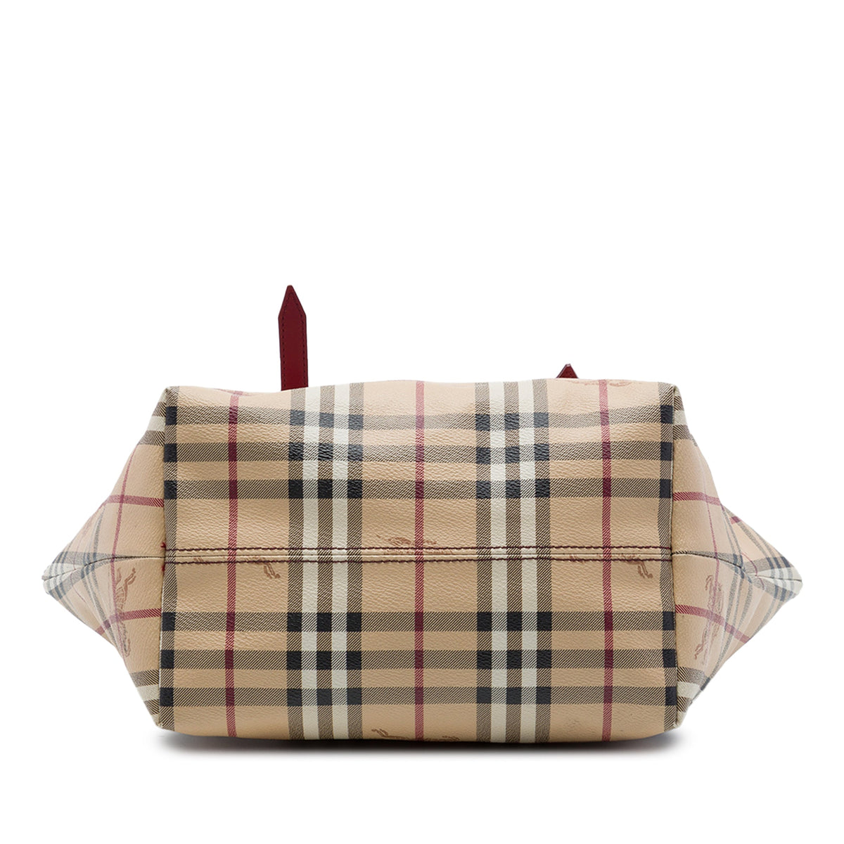 Burberry Small Haymarket Check Coated Canvas Salisbury Tote