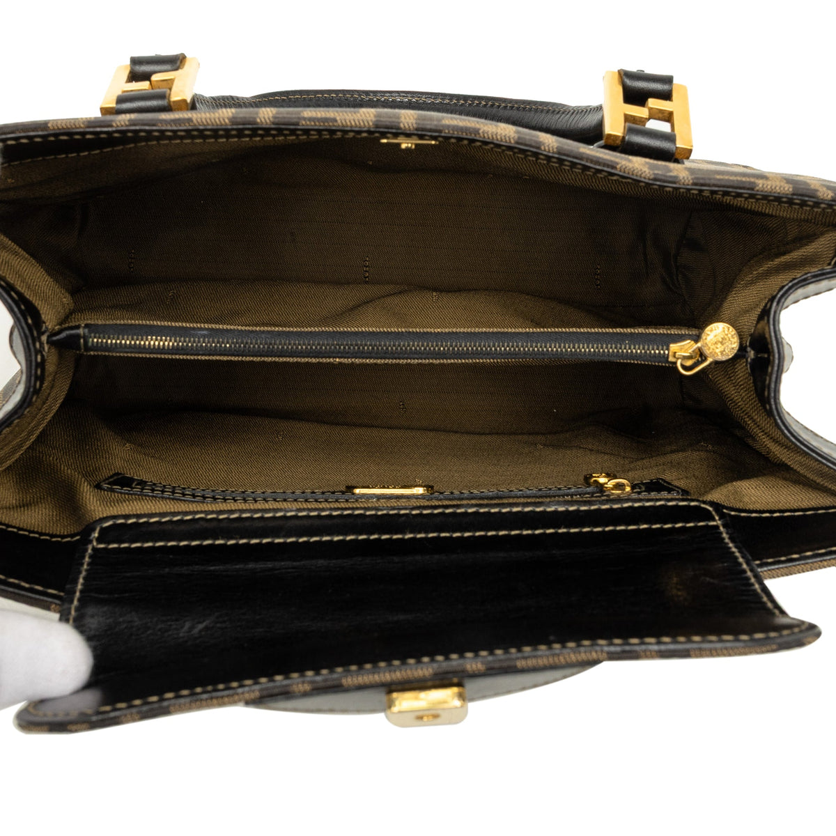 Fendi Zucca Canvas Tote