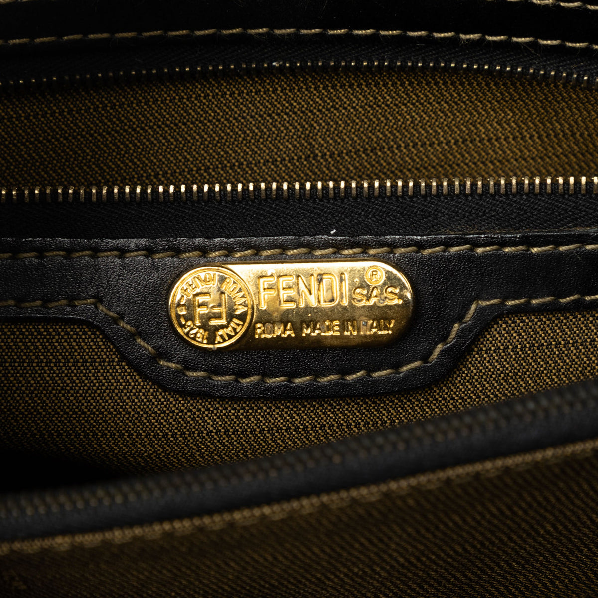 Fendi Zucca Canvas Tote