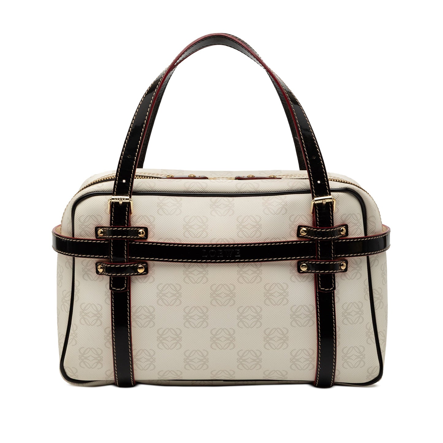 LOEWE Anagram Coated Canvas Handbag