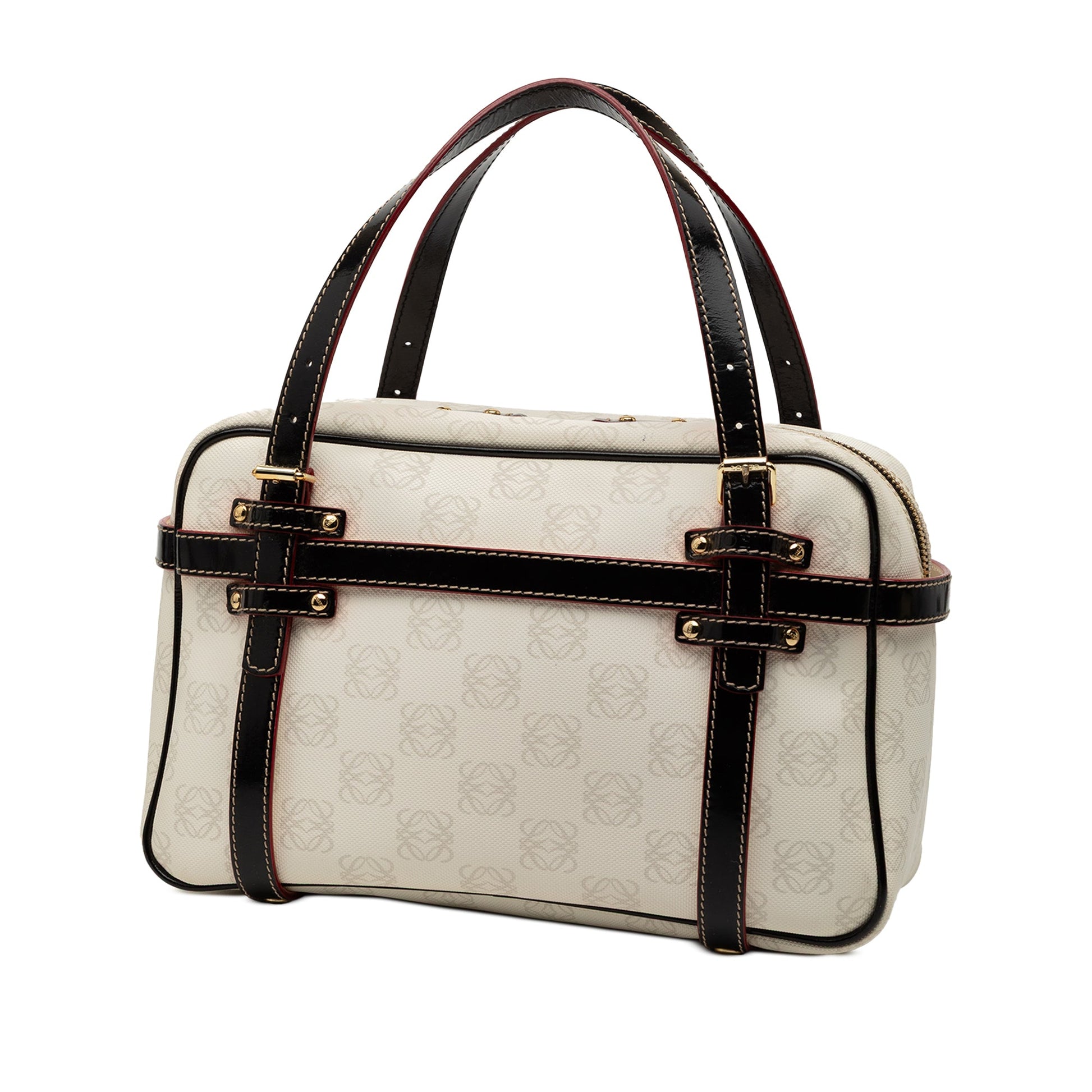 LOEWE Anagram Coated Canvas Handbag