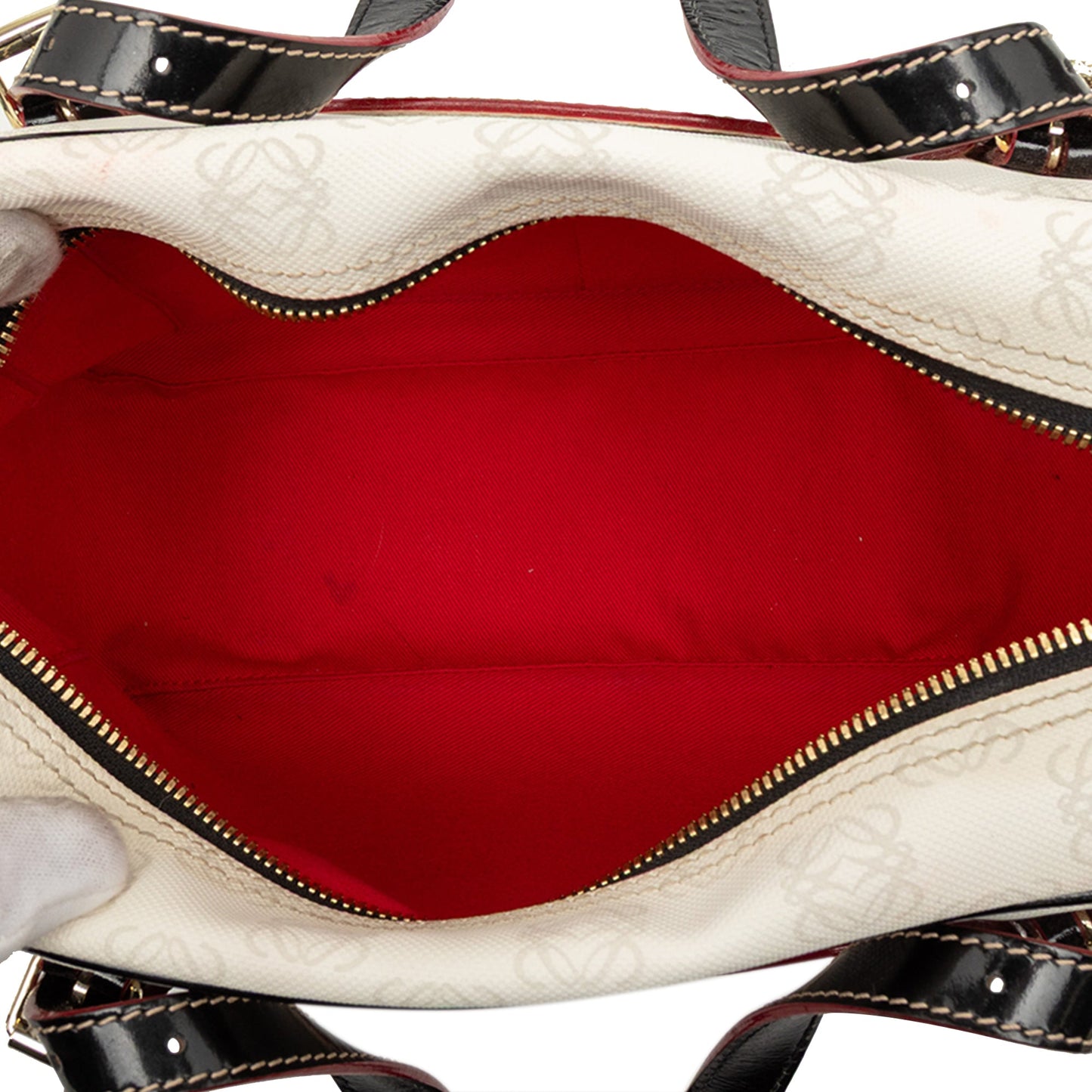 LOEWE Anagram Coated Canvas Handbag